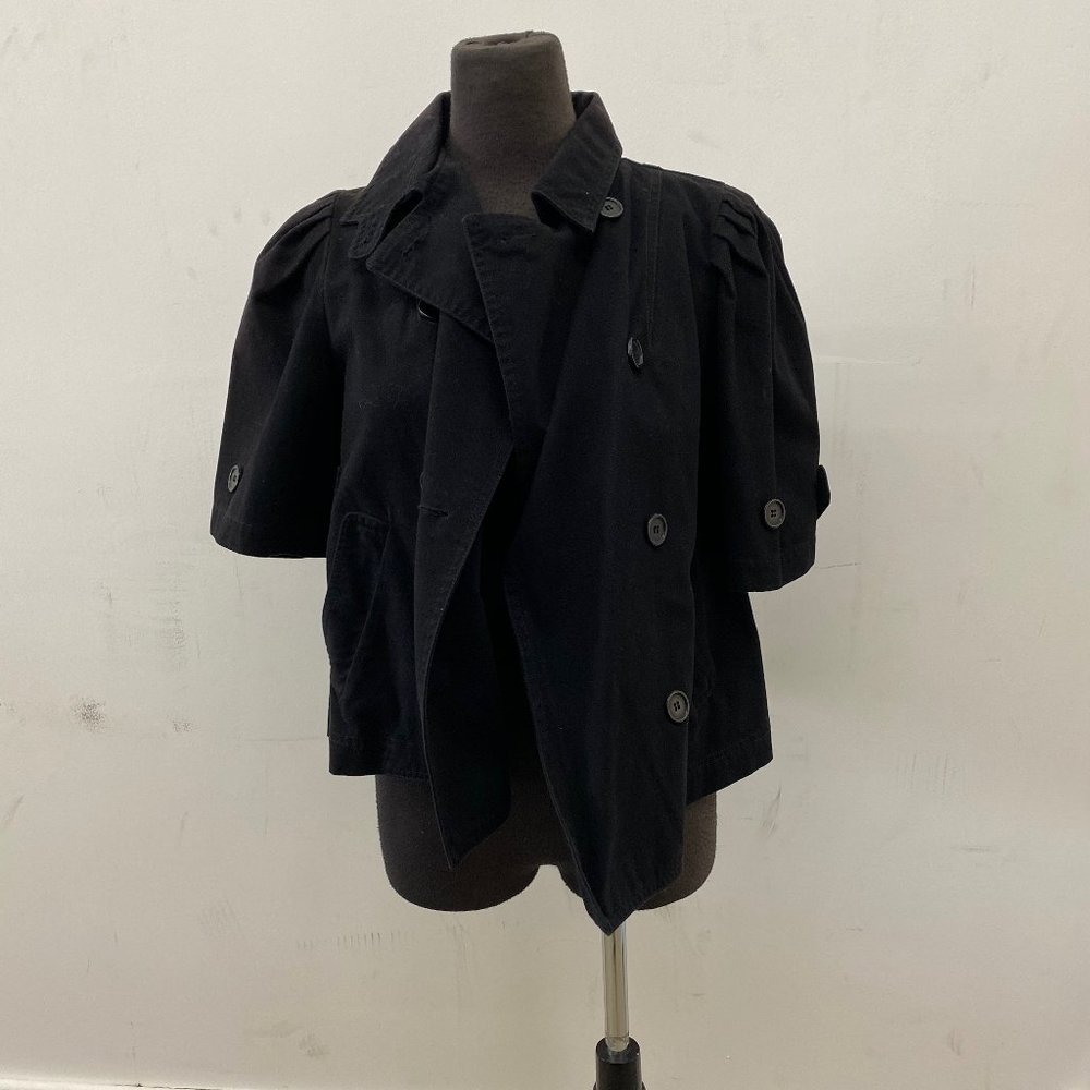 Black Short Sleeve Jacket